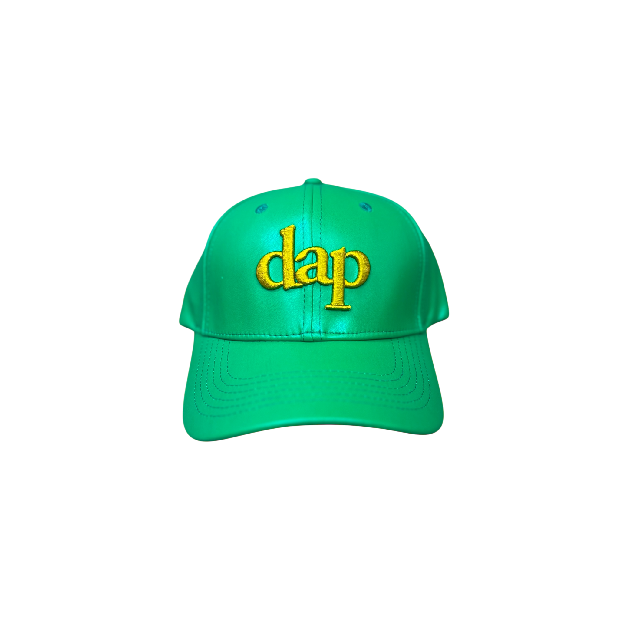 DAP VEGAN LEATHER HAT (GREEN)