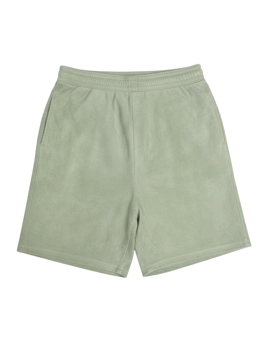 Suede Shorts (Teal)