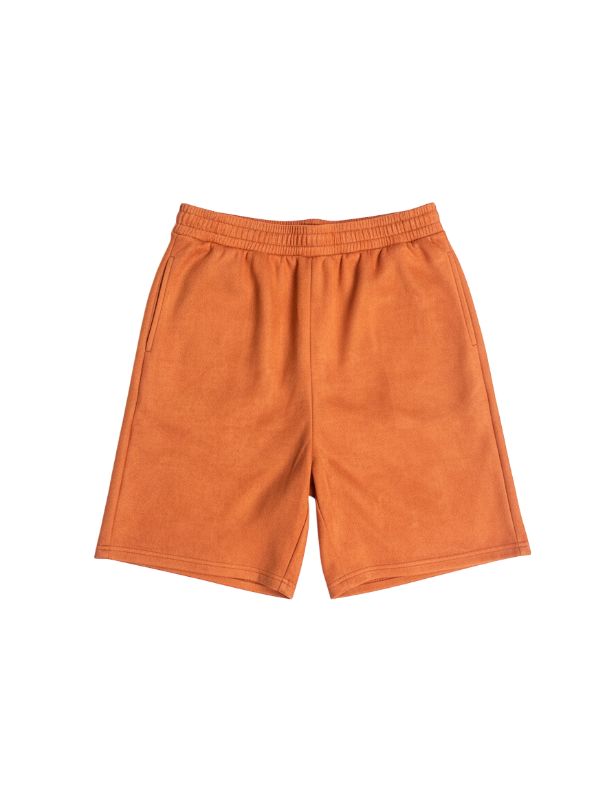 Suede Shorts (Burnt Orange)