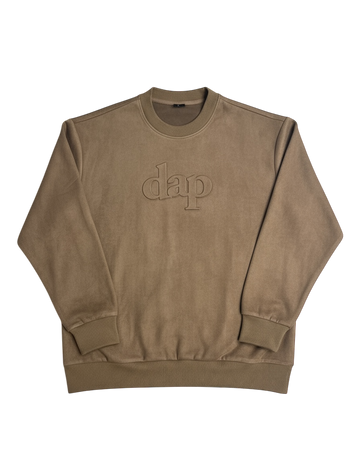 Suede Sweatshirt (Chocolate)